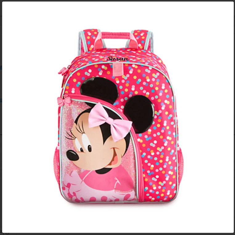 Disney Store Minnie Mouse Backpack - New