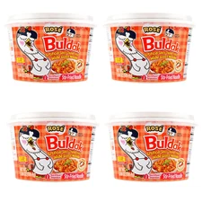 Buldak Rose Stir-Fried Noodle Spicy Chicken 5.98ozx4pk Fresh Stock
