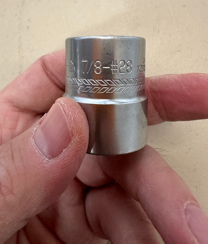 MAC Tools 7/8” #28 12 Spline Socket- X28SR Great Shape. See pics! - Picture 3 of 7