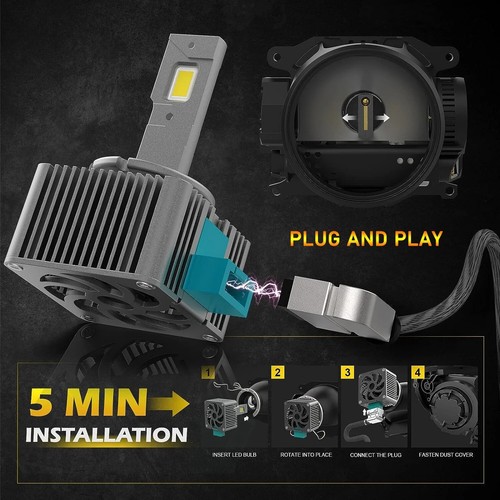 Bulb Xenon D1S 35W 8000K Original For Headlight Ballast Lights Hid 12V - Picture 4 of 6