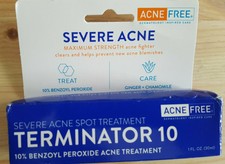 acnefree terminator 10 acne spot treatment with benzoyl peroxide stores