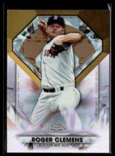 2022 Topps Chrome Update Diamond Greats Die-Cuts Roger Clemens Boston Red Sox