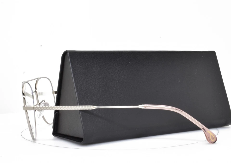 Paul Smith Eyeglasses Silver Chrome Rx Frame Aviator 58-17-145 ANGUS P006 V2 01 - Image 4 of 4