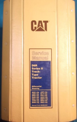 CAT CATERPILLAR D6R SERIES II TRACTOR DOZER SERVICE SHOP REPAIR BOOK MANUAL