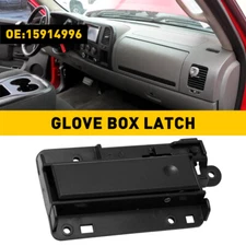 Fits 2007-2014 GMC Sierra 1500 2500 HD 3500 HD Glove Compartment Box Latch Black