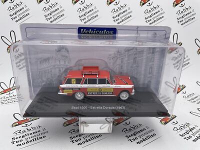 DIE CAST ''SEAT 1500 GOLDEN STAR (1967) '' SERVICE VEHICLES 1/43