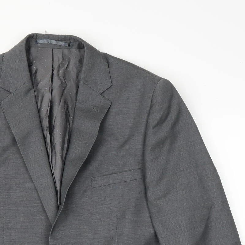 Chaqueta Traje Chaqueta de Lana Gris French Connection para Hombre Talla 38 Foto 4 de 4