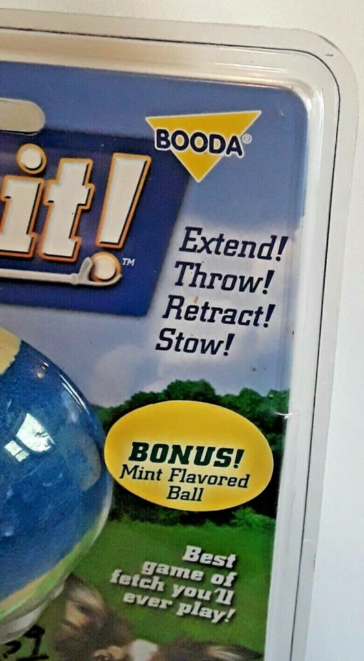 Juguetes para perros Throw it con mango de pelota de tenis se extiende a 24" juguete para buscar perros cachorros Foto 3 de 4