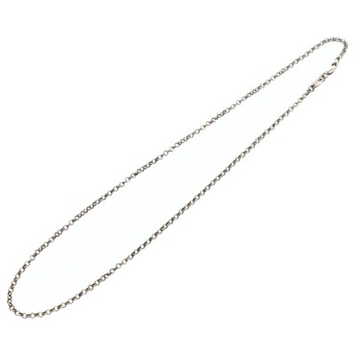 CHROME HEARTS Neckchain R16 Roll Chain Necklace 16inch Silver Used 