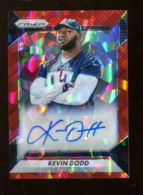 Kevin Dodd 2016 Panini Prizm Auto Rookie 38/75 Orange Titans 39508