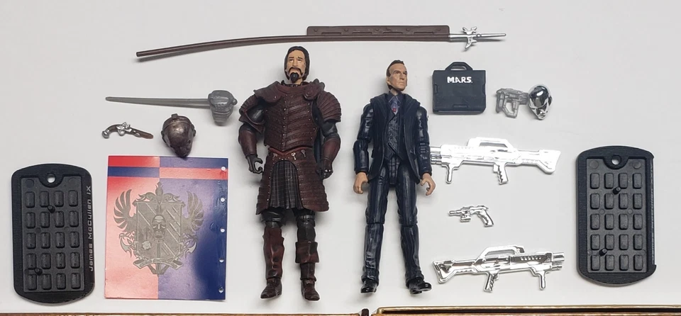 GI JOE RISE OF COBRA 2009 SDCC DESTRU PAQUETE DE 2 SUELTOS COMPLETOS CON CAJA Foto 2 de 4