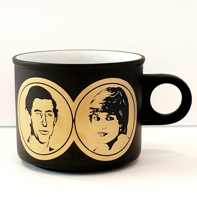 Lancaster Vitramic Princess Diana Charles Hornsea England Mug Collectible