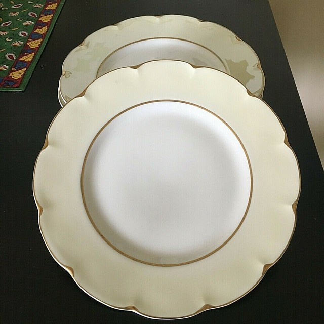 Limoges Haviland Silver Anniversary Dinner Plate 9.75" Schleiger 19 eBay