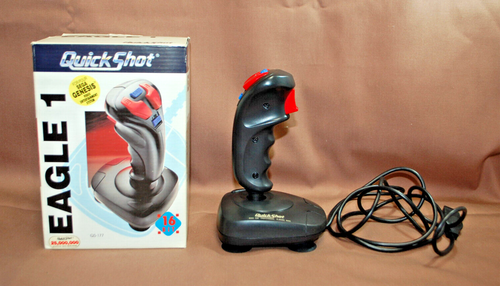 Quick Shot EAGLE 1 Deluxe Digital Joystick #QS-177 Sega Genesis T1596 - Picture 2 of 15
