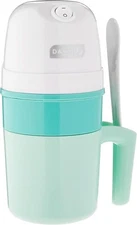 DASH My Pint Homemade Ice Cream / Frozen Yogurt Maker Machine Aqua & White NIB