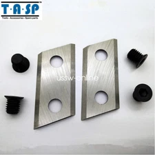 2PC Garden Chipper Blade Knife for Kingfisher Handy  Hilka 2400w EINHELL 2440