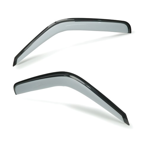 Weather Guards Visor Shield White Trim Fits Toyota Hiace Commuter Old 1992 2004 - Picture 6 of 8