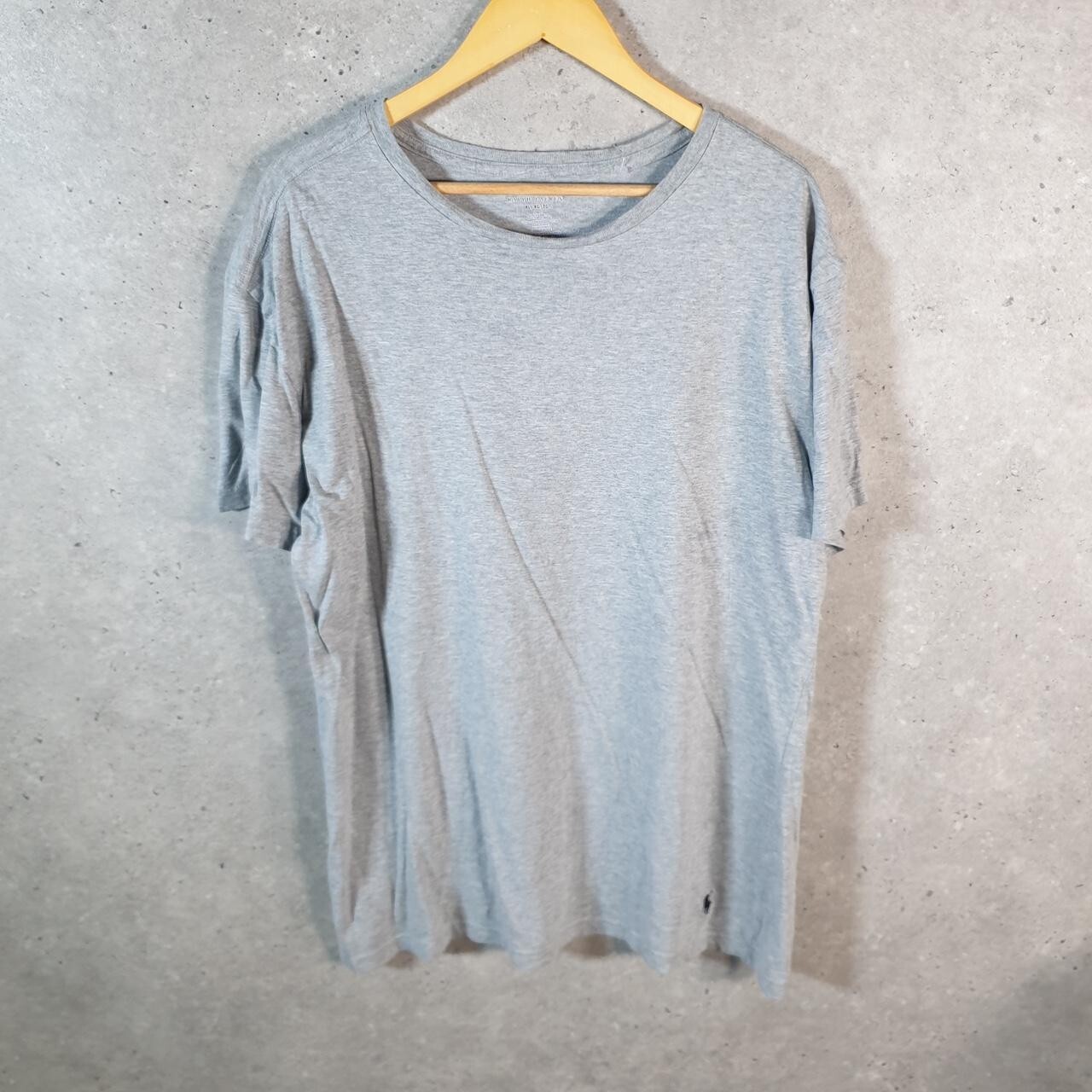 Polo Ralph Lauren vintage uomo XL grigia ricamata slim fit pony