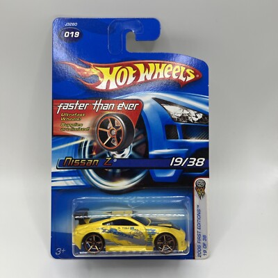 2006 Hot Wheels FTE Faster Than Ever Nissan Z Yellow First