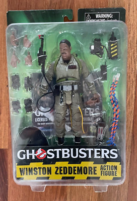 Diamond Selects Ghostbusters Winston Zeddemore Figure New Sealed 2017