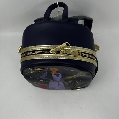 NEW Disney Parks Wish Asha Loungefly Mini Backpack NWT Navy 