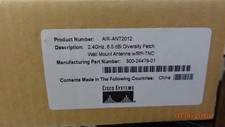 Lot of 2 Cisco AIR-ANT2012 6.5DBI 2.4GHZ Patch Wall Mount Antenna w/ RP-TNC