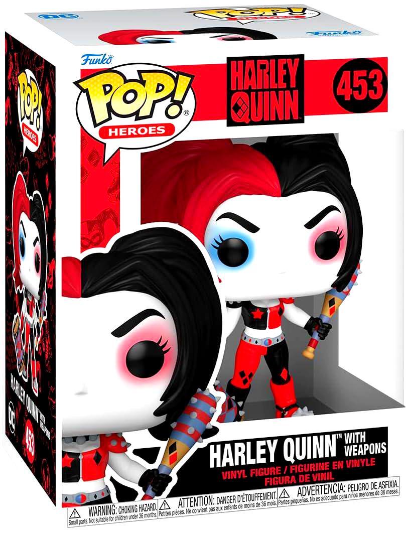 Thumbnail - Funko Pop Heroes: - Harley Quinn With Weapons 453 - Neu & Ovp