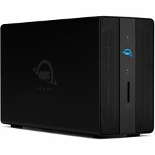 OWC Gemini Thunderbolt Dock and Dual-Bay RAID External Storage Enclosure, Add 2