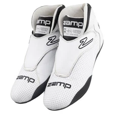 Zamp RS00400109, ZR-60 Auto Racing Shoes, White, Size 9, SFI 3.3/5