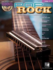 Pop Rock: Harmonica Play-Along Volume 1 English Hardcover Book