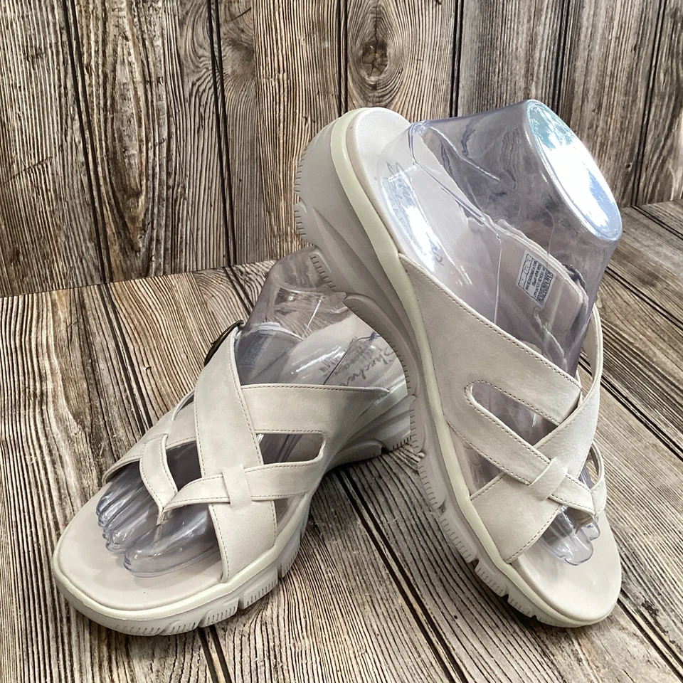 Skechers Relaxed Fit 163430 Damen-Sandalen Easy Going Sonnenuntergang beige Größe 9,5 - Bild 4 von 4