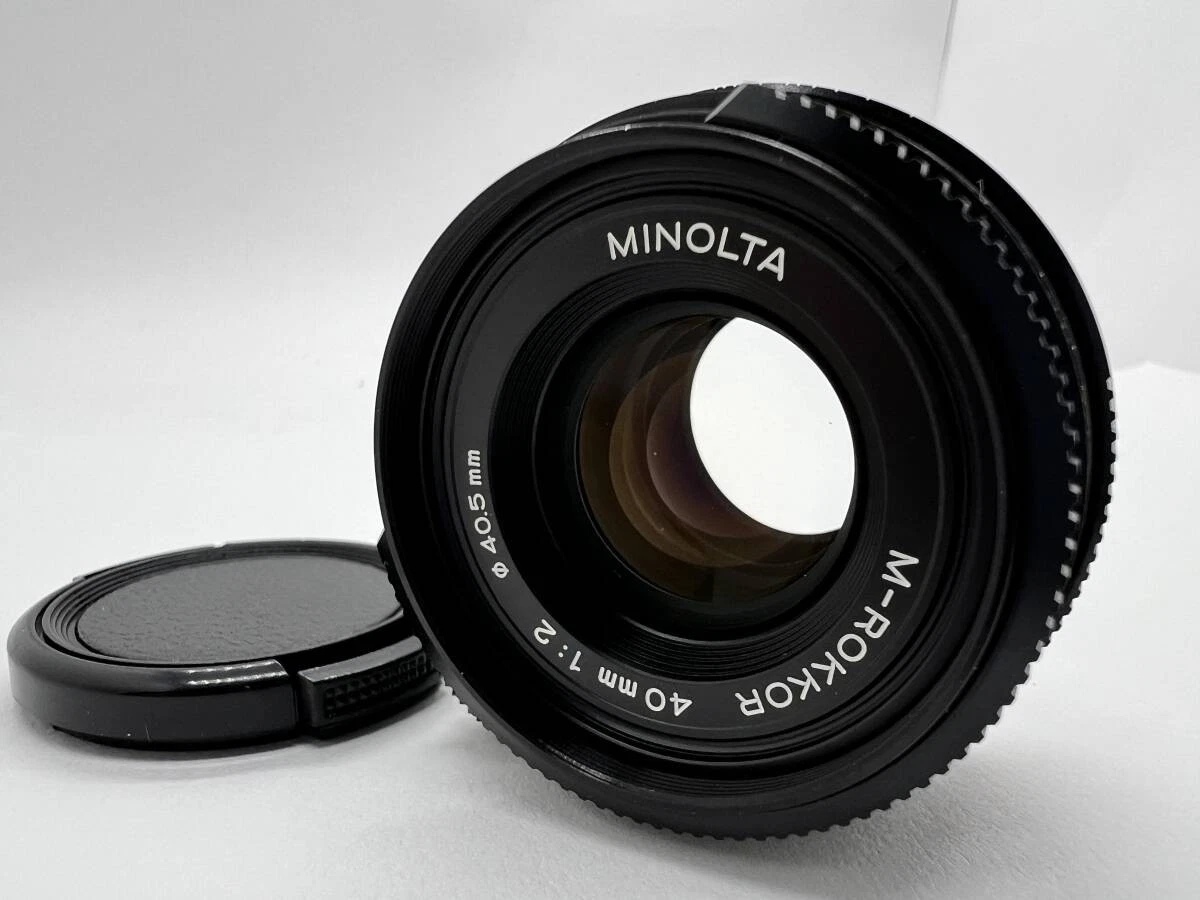 Minolta M Rokkor 40mm F2 for sale - eBay
