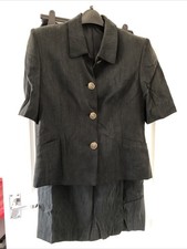 LADIES - Charcoal Grey Two Piece - COUNTRY CASUALS - Size 12/14  - BX103