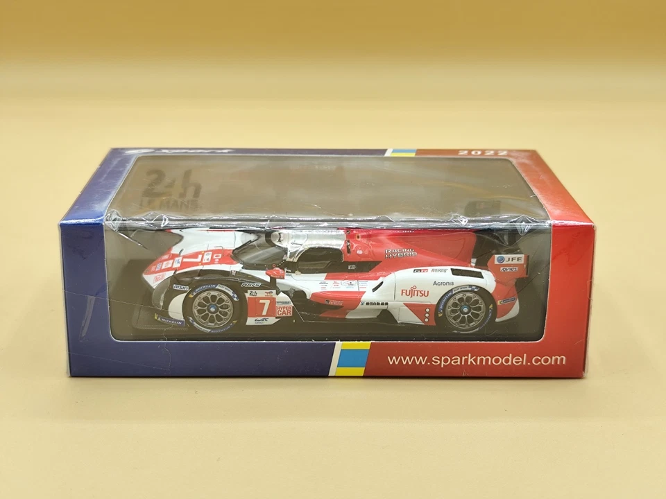 1/43 Toyota GR010 Hybrid #7 24h Le Mans 2022 Kobayashi/Conway Spark S8611 - Photo 1/1