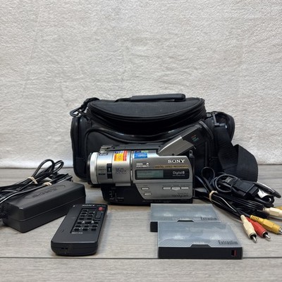 Sony DCR-TR7000 Digital8 Camcorder Handycam 360x Night Shot Bundle Fully Tested