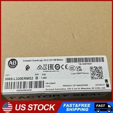 NEW Sealed Allen Bradley 5069-L320ERMS2 SER B GuardLogix 5380 Safety Controller