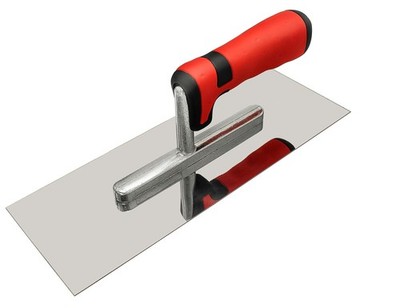 Stainless Steel Flat Finishing Trowel (11'' x 4'') Concrete Drywall Plastering ...