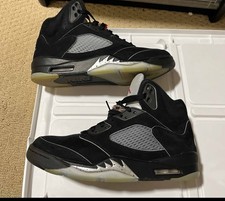 Nike Air Jordan 5 Retro OG Black Metallic Reimagined HF3975-001 Size 8.5 Men