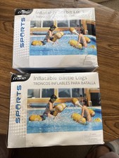 Bûches de combat gonflables -Neuves dans leur boîte -2 boîtes 2 par boîte