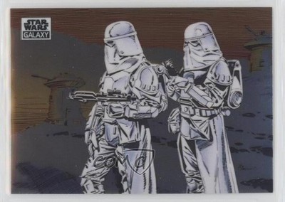 2021 Topps Chrome Star Wars Galaxy Imperial Snowtrooper Al Williamson s #15 4et