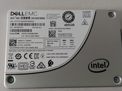 Intel DELL EMC D3-S4510 SSDSC2KB480G8R 480 GB SATA III 2.5 in SSD
