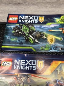 lego Castle Kingdoms Nexo Knights manual Instruction Book Lot