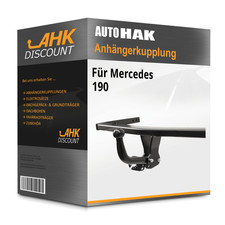 Für Mercedes 190 10.1982-09.1988 AUTO HAK Anhängerkupplung starr NEU