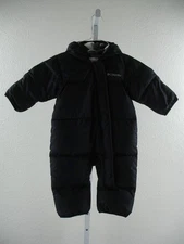 Baby Boys Girls 3 - 6 Months Infant Columbia Snuggly Bunny II Bunting Black Suit