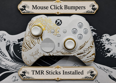 Xbox Elite Series 2 Controller Gulikit TMR Drift Resistant ThumbsticksWhite