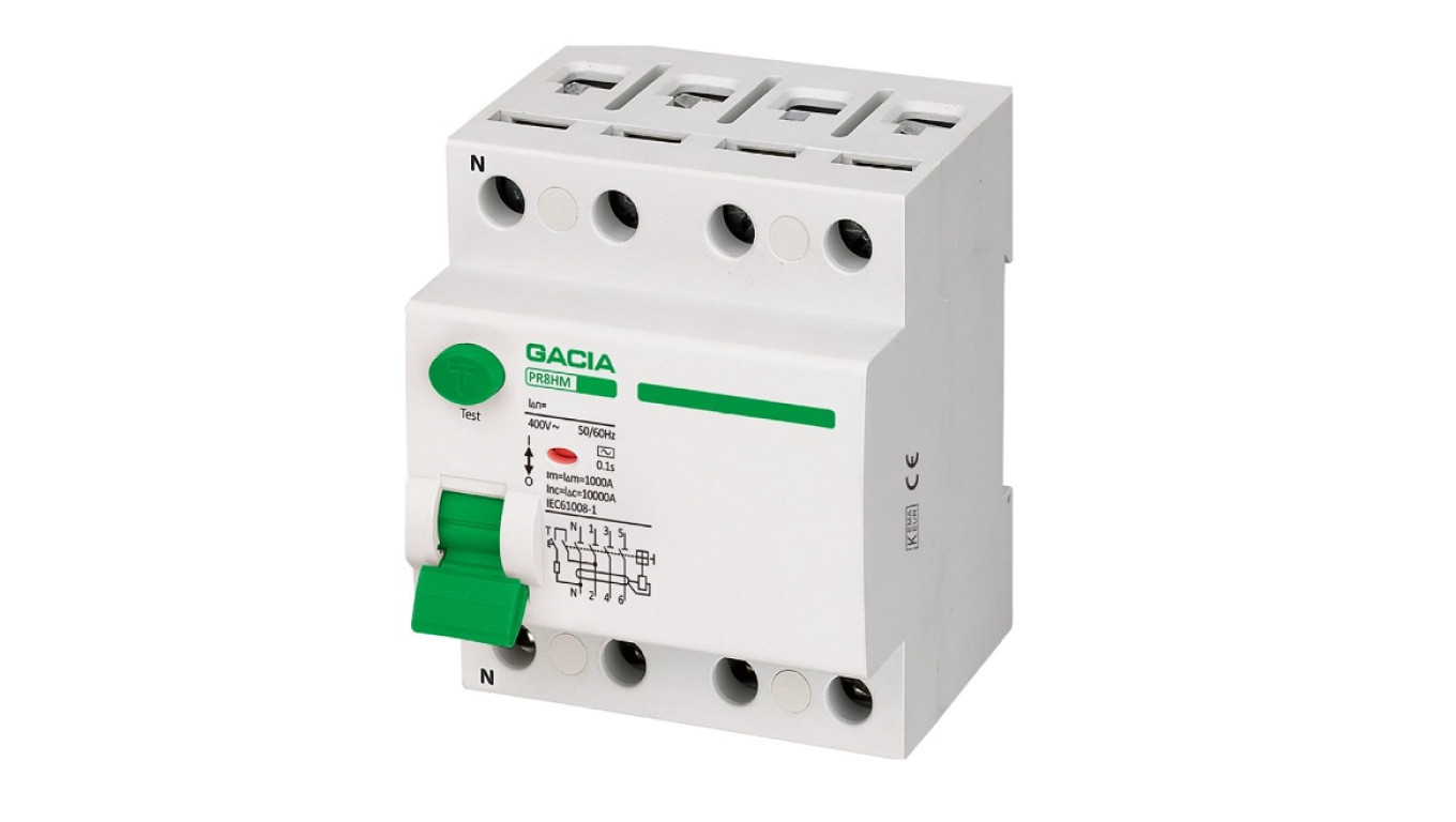 RCD 10kA 4P 25A 0.03A type AC / PR8HM /T2UK