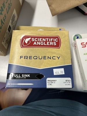 Scientific Anglers Frequency Full Sink VI WF-8-S DK Gray Sinking Fly Line 85 ft