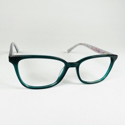 TED BAKER Brille GRÜN ECKIG Brillengestell MOD: HARLOW 9241 561