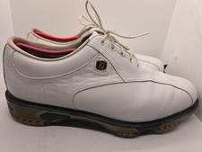 Men s White Foot Joy Golf Shoes Size 11 M Dry Joys Tour