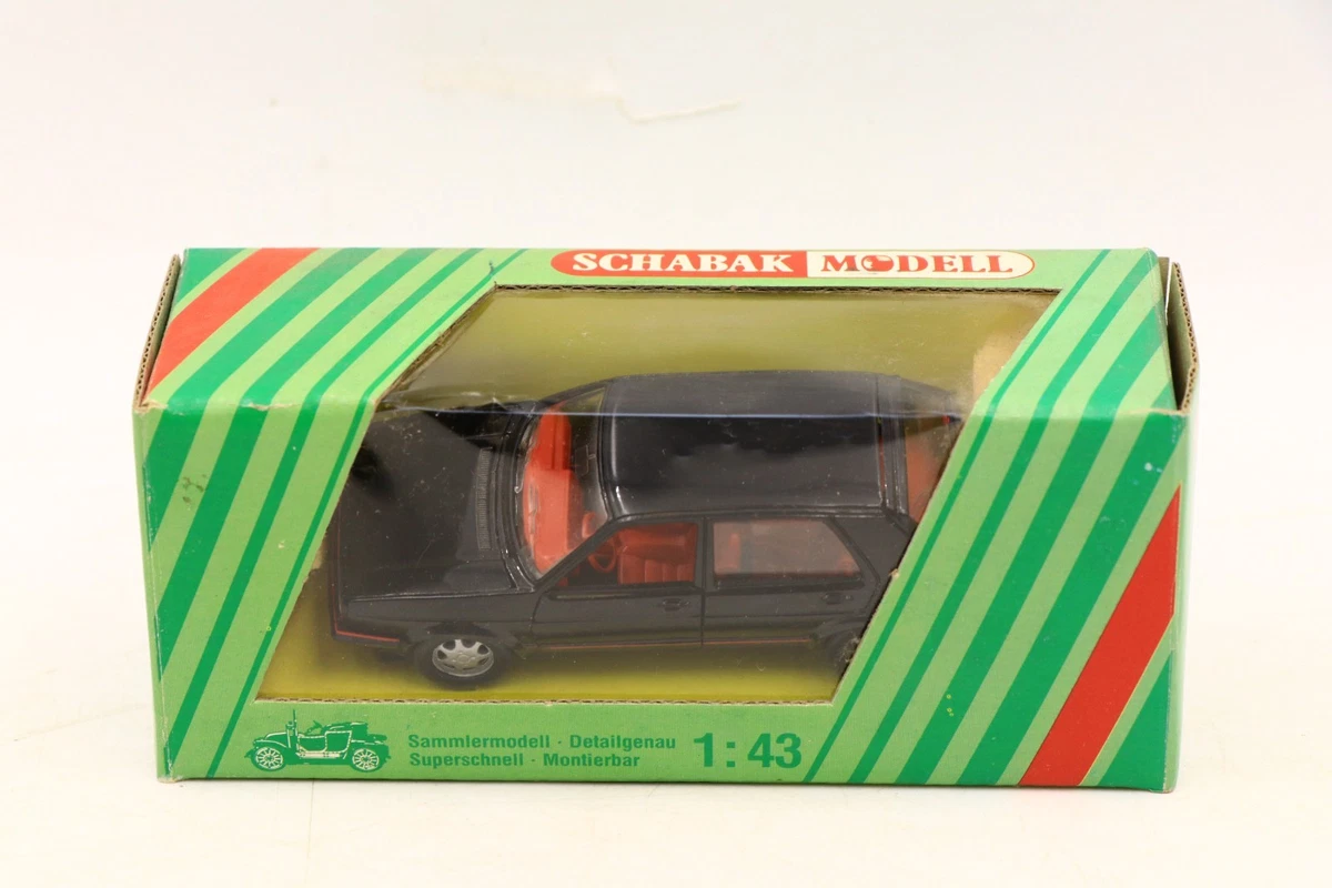 Schabak 1:43 Ford Escort Break (noir) - Miniature De Collection Neuve Sous Boîte